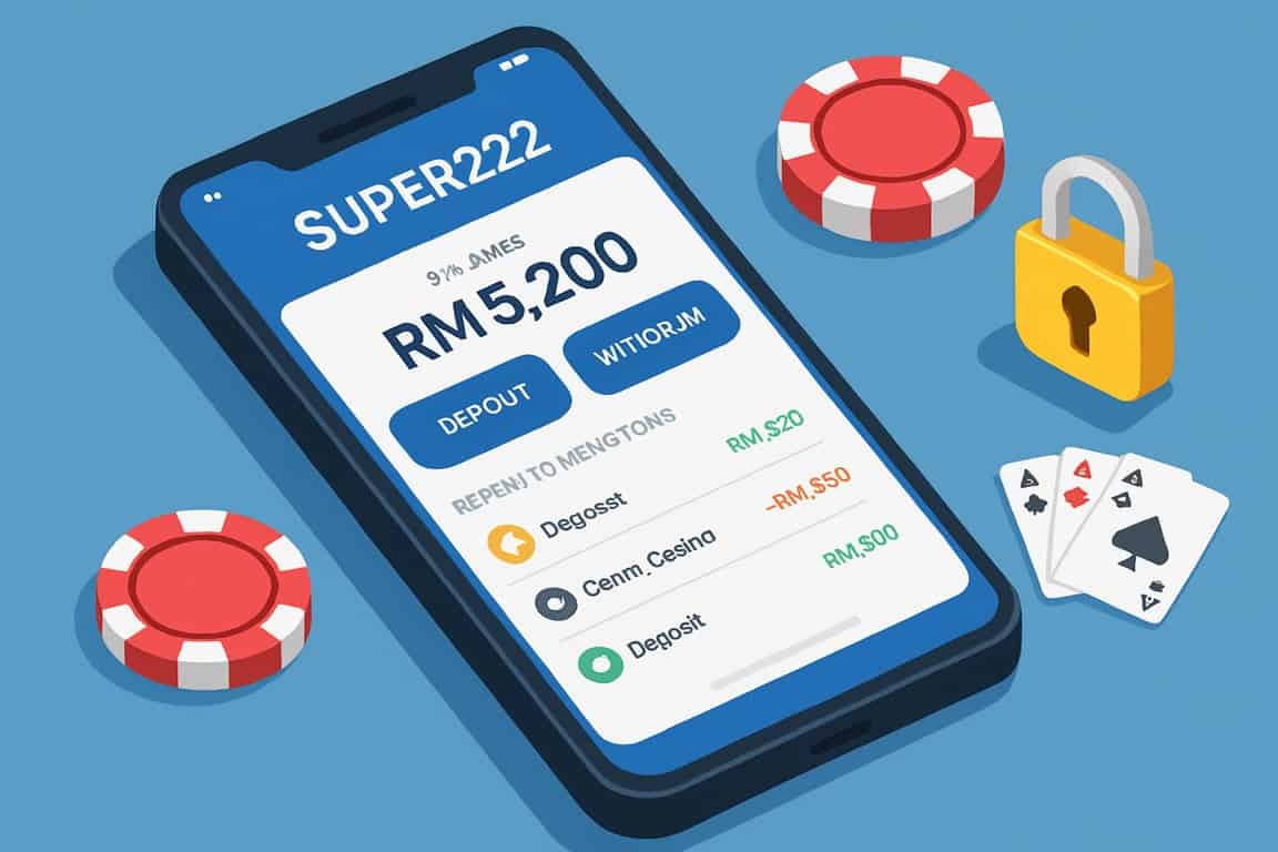 Super222 E-wallet: Fast Withdrawals and Fair Gaming for Malaysian Players